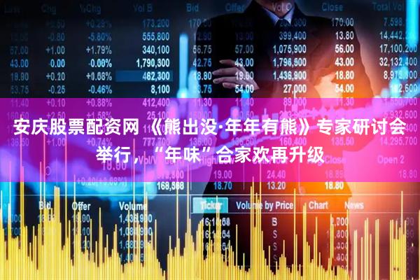 安庆股票配资网 《熊出没·年年有熊》专家研讨会举行，“年味”合家欢再升级